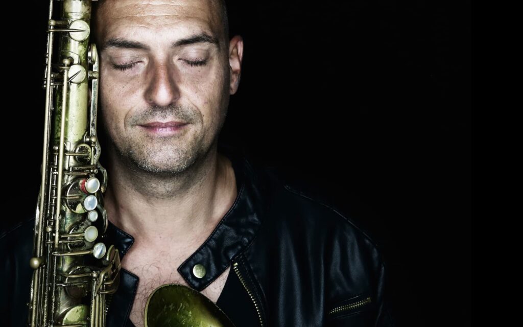 HeavySax live in Aktion